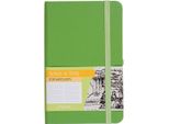 Quaderno Tascabile A6 Con Cancellino Linea Romanticismo Verde