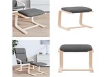 Vidaxl Sgabello Grigio Scuro 51X41X40 Cm In Tessuto - Sgabello - Sgabello - Poggiapiedi - Poggiapiedi