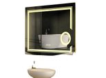 Specchio Da Bagno Intelligente, Illuminato A Led, Antiappannamento, 600Cm X 800Cm