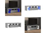 Vidaxl Mobile Tv Con Luci Led Grigio Sonoma 140X36,5X40 Cm - Mobile Tv - Mobili Tv - Mobili Tv - Porta Tv