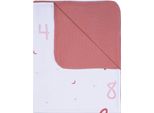 Coperta Bubaba Il Mio Primo Anno - Rosa E Bianco
