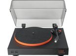 Jbl Spinner Bt, Giradischi Audio Con Trasmissione A Cinghia, Nero, Arancione, Alluminio, 33 1/3,45 Rpm, Motore Dc, 65 Db