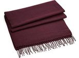 Beechfield B500 | Sciarpa Classica - 186 X 47 Cm - Colore: Borgogna - Dimensioni: 186 X 47 Cm