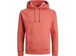Jack & Jones Star Basic Sweat Hood Rosso - Grande S