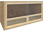 The Living Store Terrario In Legno 60X30X30 Cm