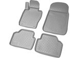 Tappetini In Gomma Per Bmw Serie 3 E90 E91 Limo Touring Bj 2005-2012 | Grigio Con Bordo