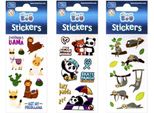 Sticker Boo Adesivi Misti Bradipo/Lama/Panda