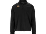 Kappa Gassolo Felpa Con Mezza Zip Nero 3XL Uomo Nero 3XL