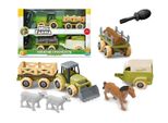 Mini Trattore Agricolo Con Rimorchio Girevole