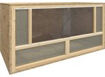 The Living Store Terrario In Legno 80X40X40 Cm