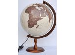Mappamondo Antico Illuminato 32 Cm
