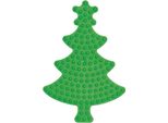 Hama BüGelperlen 331-42 Hama Stiftplatte "Weihnachtsbaum"", Klein, GrüN"
