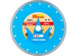 Disco Diamantato Turbo, Calcestruzzo, Taglio A Secco E A Umido, 230 Mm/22,23 Mm, Richmann