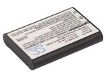 Techtek Batteria Compatibile Con [Nikon] Coolpix S550, Coolpix S560, Per [Olympus] FE-370, Per [Pentax] Optio L50, Optio M50, Optio M60, Optio S1, Op