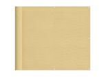 Vidaxl Schermo Privacy Per Balcone Colori Sabbia 90X600 Cm 100% Poliestere Oxford