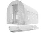 Foglio Per Tunnel Da Giardino 2X3M (6M2) Bianco Plonos