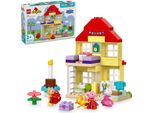 Lego Duplo La Casa Del Compleanno Di Peppa: Giocattolo Creativo Con 3 Figure, Casa Giocattolo Da Costruire E Ricostruire Per Bambini Dai 2 Anni In Su, Maschi E Femmine, Favorisce La Manualità 10433