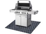 Tappetino Protettivo Vectra 902 Per Terrazza, Esterno - Grigio Chiaro Grigio 100X150 Cm