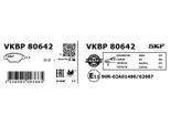 Set Pastiglie Freno Anteriori Skf Per Toyota Camry Berlina (V4) Vkbp 80642