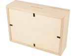 3 Salvadanai In Legno Da Personalizzare 12 X 17 Cm
