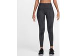 Leggings Nike Dri-Fit One, Grigio, L, Donna