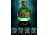 Harry Potter Lampada A Luce D'atmosfera Cambia Colore Pozione Polisucco 20 Cm