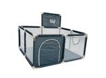 Box Per Bambini, Materiale Espanso, Barriera Di Sicurezza, Grigio Scuro