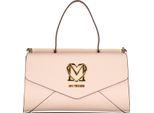 Borsa Da Donna Rosa Con Tracolla E Dettagli A Contrasto