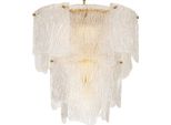 Casa Padrino Lampadario In Ottone Antico Ø 61 X H. 60 Cm