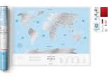 Gratta E Vinci Mappa Del Mondo Mappa Del Mondo D'argento