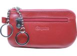 Esquire Caso Chiave Silk 02 Key Case Red Rosso Scuro