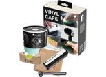Pro-Ject Vinyl Care Set - Set Completo Per La Pulizia Del Vinile - Brush It + Clean It + Vinyl Clean + Level It + Cloth It