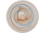 Piatto Fondo - Ø 27,5 Cm - Beige - Nero - Vetro