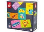 Gioco Janod - Domino Strumenti Musicali Gioco Educativo Per Bambini Cartone Fsc