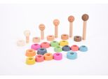 Giocattolo In Legno Tickit Rainbow Community People - Gioco Educativo Per Bambini