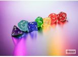 Chessex - Principiante - Set Di 7 Dadi - Prisma Traslucido