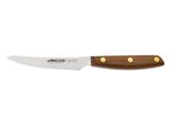 Serie Arcos Nordika - Coltello Da Bistecca - Acciaio Inossidabile Nitrum - Lama Da 100 Mm - Manico In Legno Ovengkol 100% Naturale Proveniente Da Foreste Certificate - Imballaggio Riciclato Al 100%