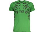 Maglietta Cavalli Class Green Tiger Logo : Taglia - L Taglia: L