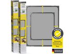 Easymaxx Insect Protect - Zanzariera Telescopica - Antracite - Set Da 2 Pezzi