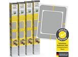 Easymaxx Insect Protect - Zanzariera Telescopica - Bianca - Set Da 4 Pezzi