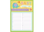 Amscan - Alfabeto - Gioco, Baby Shower 24-Pack - Carta SG34326 (Taglia Unica) (Colorato)
