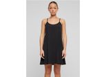 DáMské šAty Urban Classics Ladies Stretch Jersey Hanger Dress Nero - M