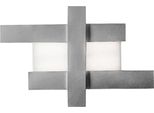 Applique Led Design Moderno 40W - Struttura Geometrica In Acciaio, Luce Calda 3000K, 2620Lm, Larghezza 84 Cm, IP20
