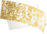 Camilla - Lampada Da Parete Oro 2XE14 Max 2X28W IP20 - Applique Led Da Muro Design Moderno 34X20Cm
