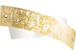 Camilla - Lampada Da Parete Oro 2XE14 Max 2X28W IP20 - Applique Led Da Muro Design Moderno 54X20Cm