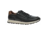 Rieker Scarpa Da Ginnastica Bassa Da Uomo Con Cerniera In Pelle B0504, Dimensione:42 Eu, Colore:Nero