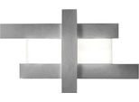 Applique Led Design Moderno 50W - Struttura Geometrica In Acciaio, Luce Calda 3000K, 2620Lm, Larghezza 104 Cm, IP20