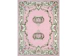 PompööS By Casa Padrino Luxury Baroque Carpet Crown By Harald GlööCkler Pink - Varie Dimensioni
