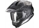 Casco Moto Scorpion ADF-9000 Air Desert Nero Opaco/Argento Xxl