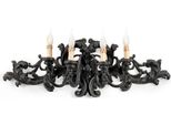 Casa Padrino Lampada Da Parete Barocca Nero Antico 91 Cm - Italy